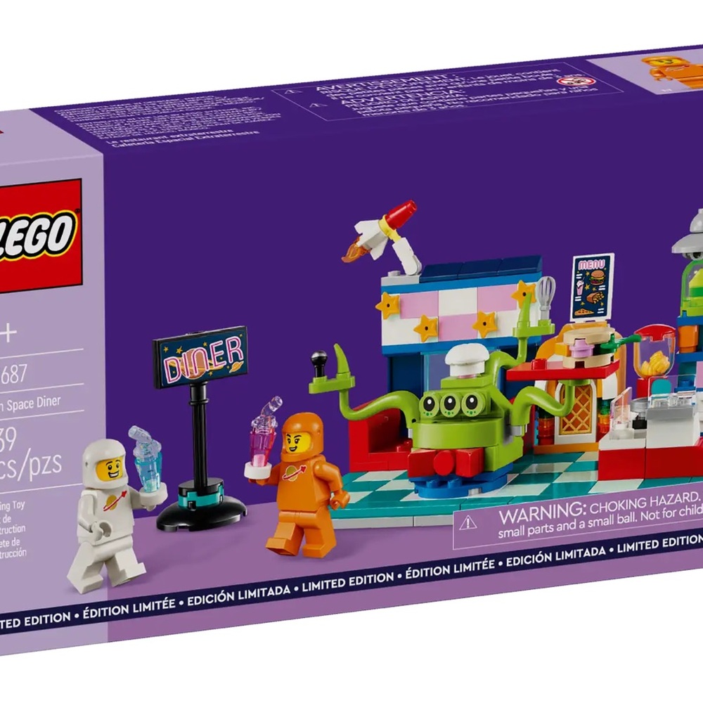 LEGO Alien Space Diner (#40687) Retired - Unopened